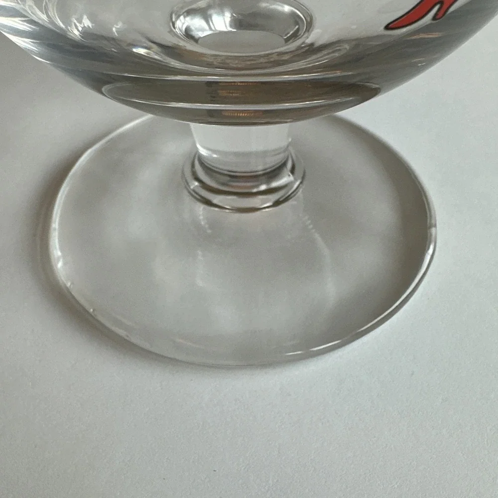 Duvel Tulip Beer Glass Limited Edition‎ 2010 by Artist Piet Parra Signed ~Etched